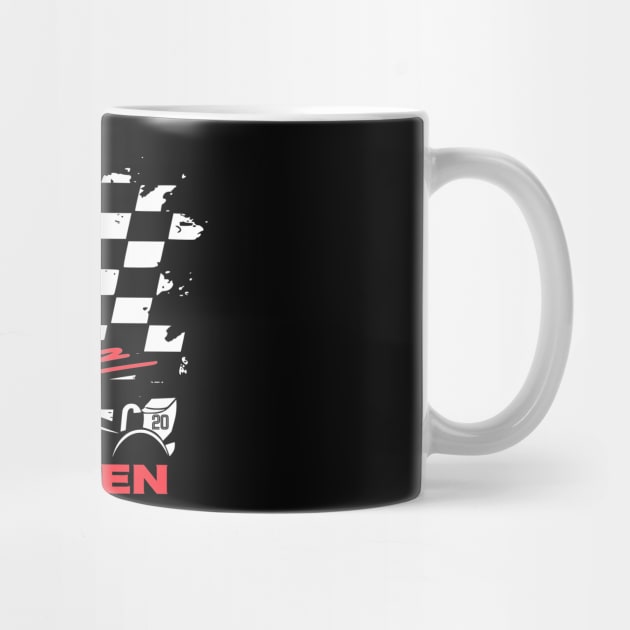 #20 Fan Checkered Flag by Lifeline/BoneheadZ Apparel